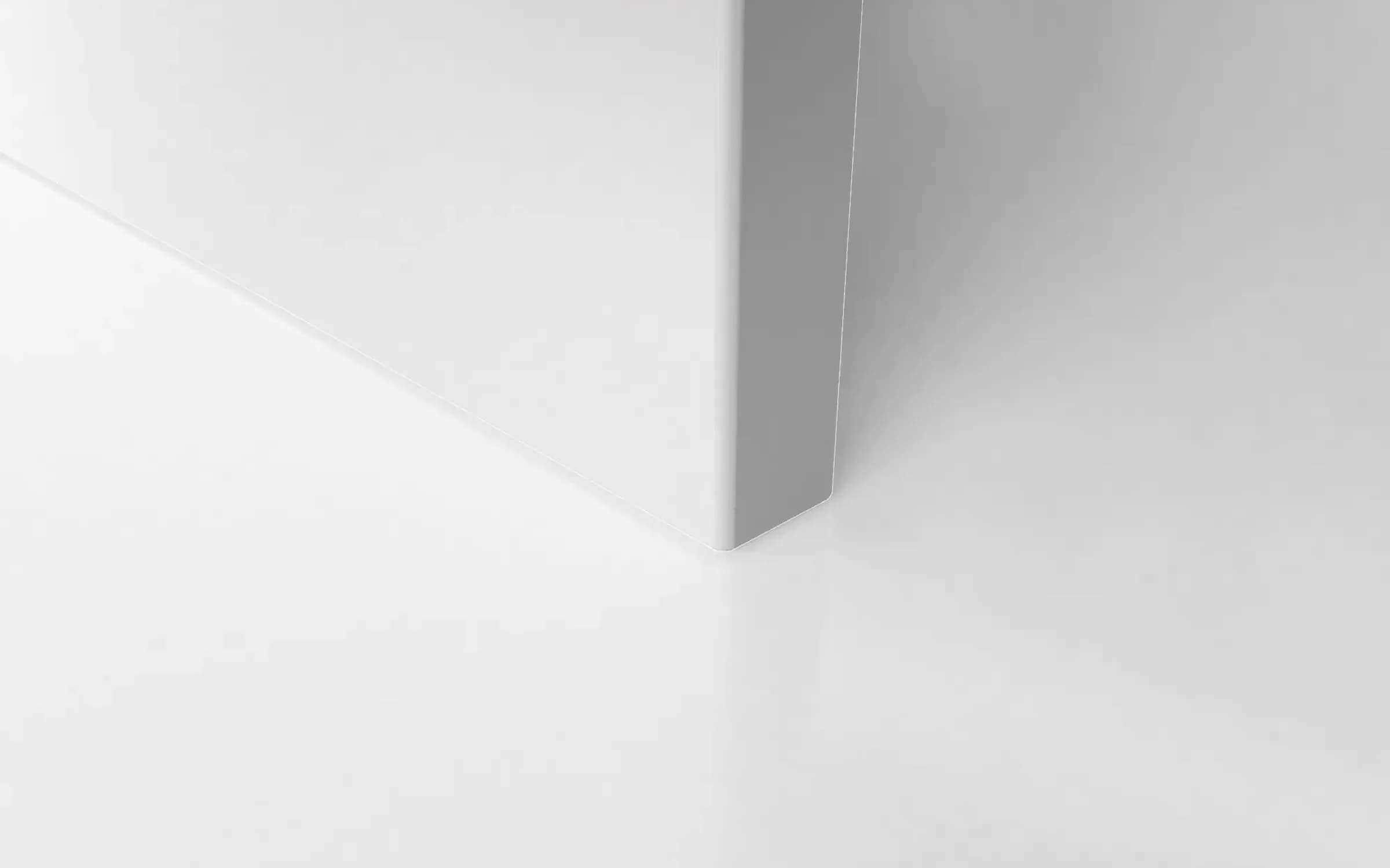 Arctic White solid-surface — ICU Nurse Station