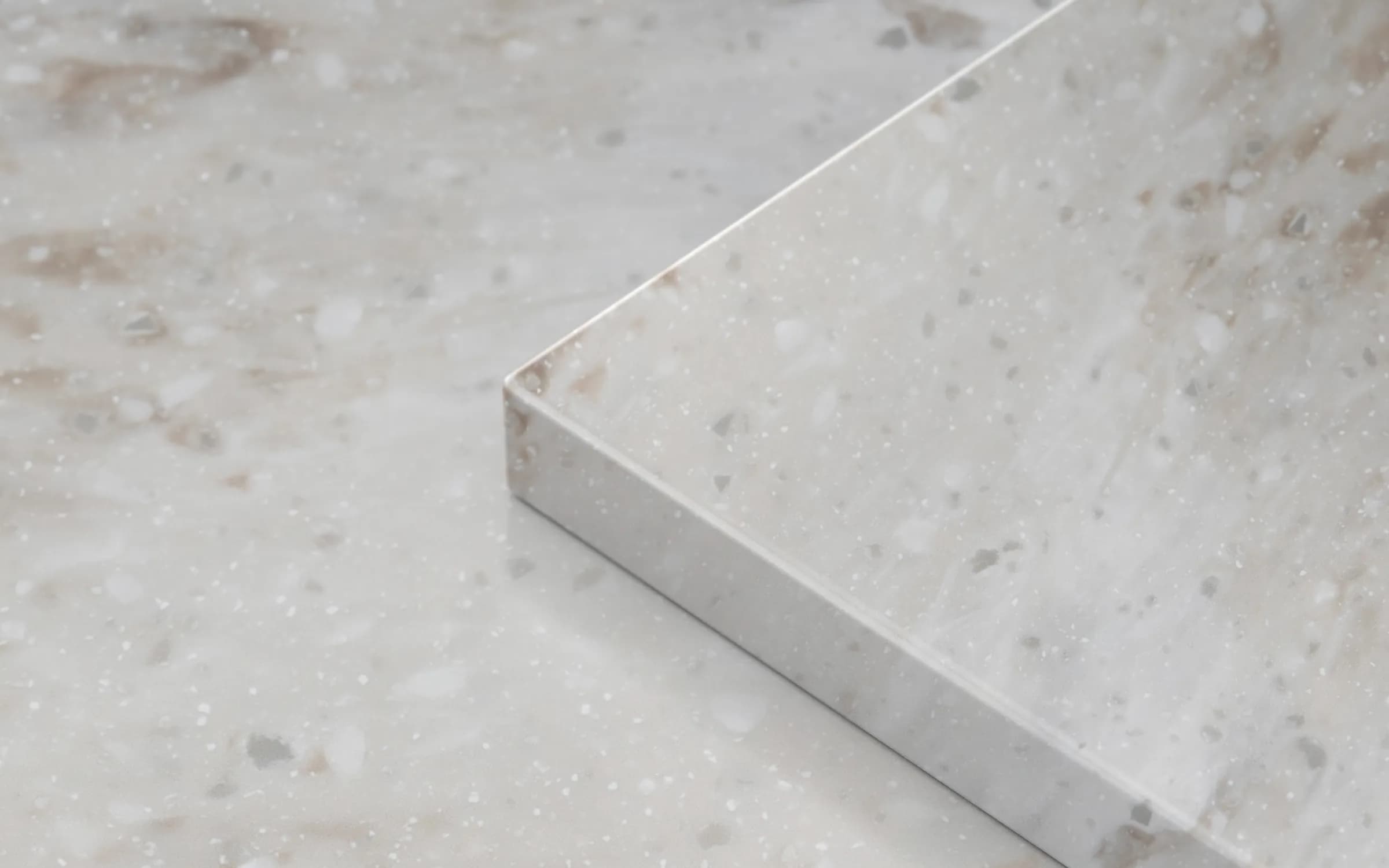 Nimbus solid-surface — Master Bath Shower Wall