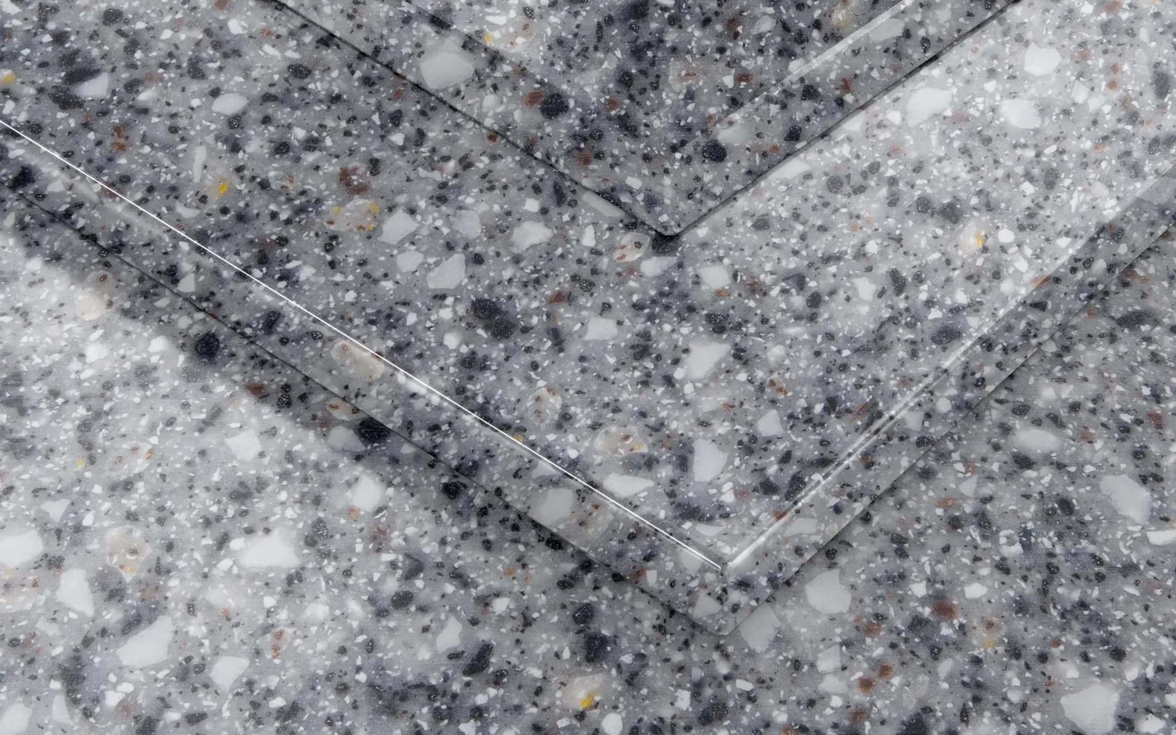 Platinum Grey material sample