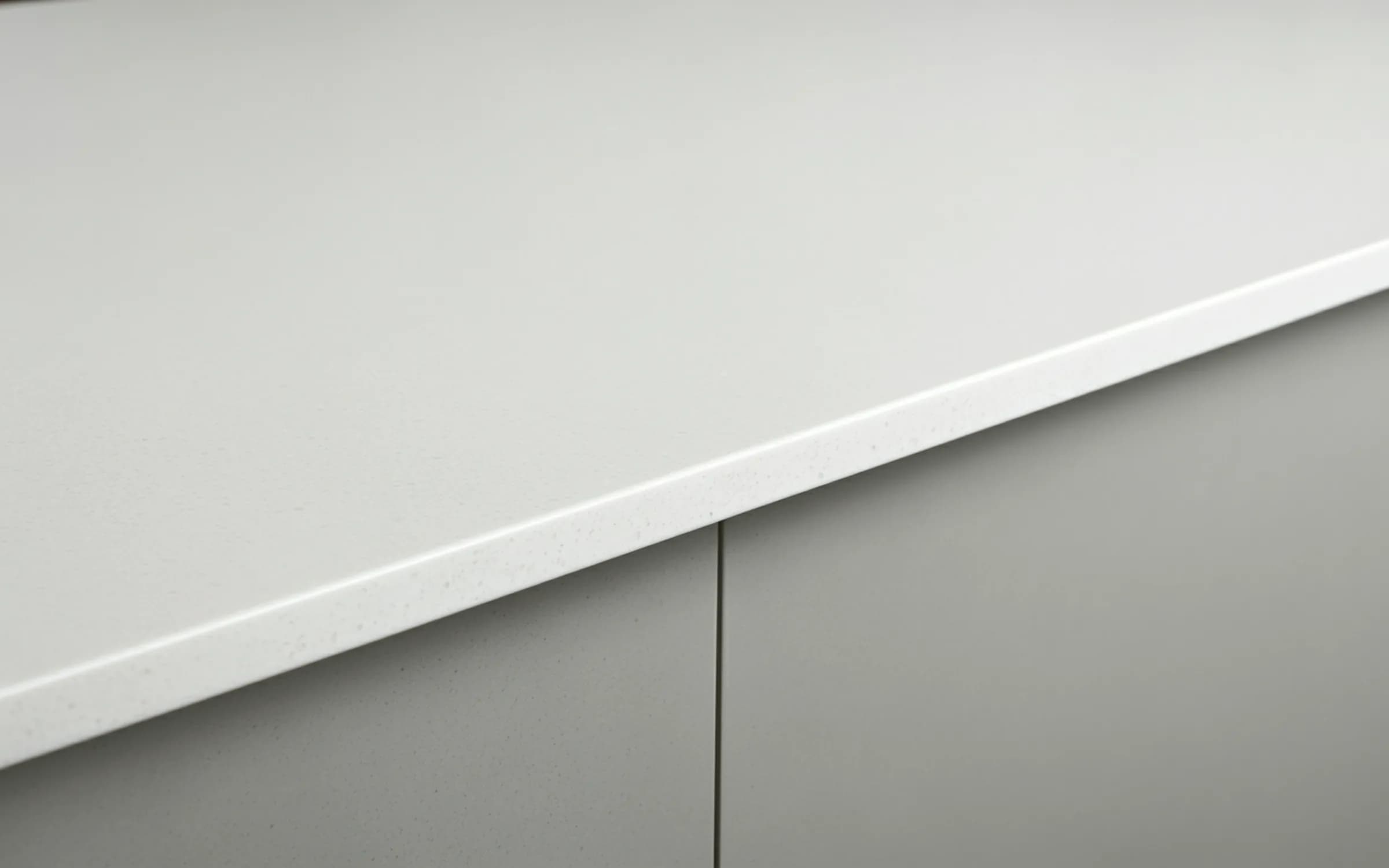 Polar White solid-surface — Outpatient Exam Room