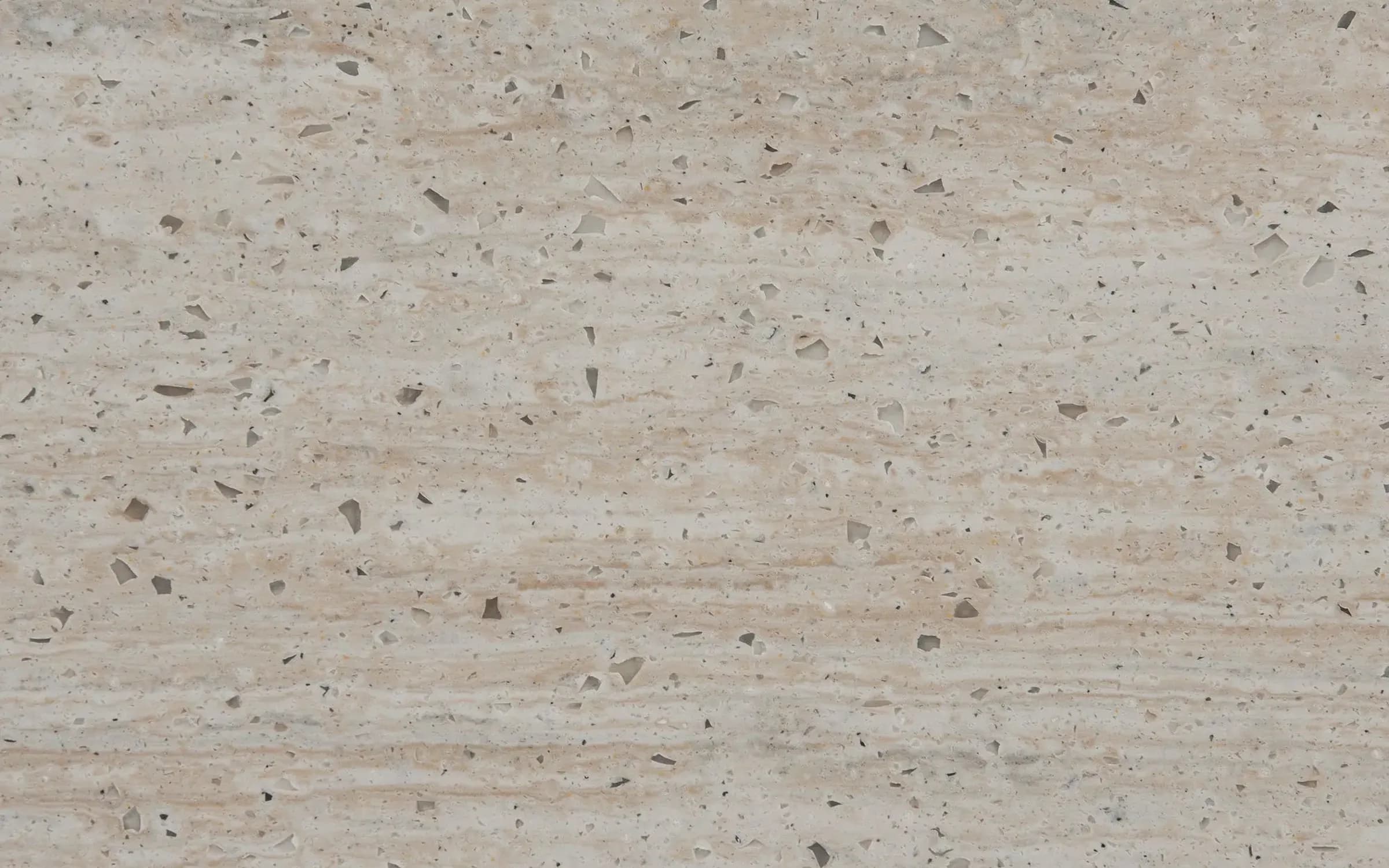 Travertine material sample