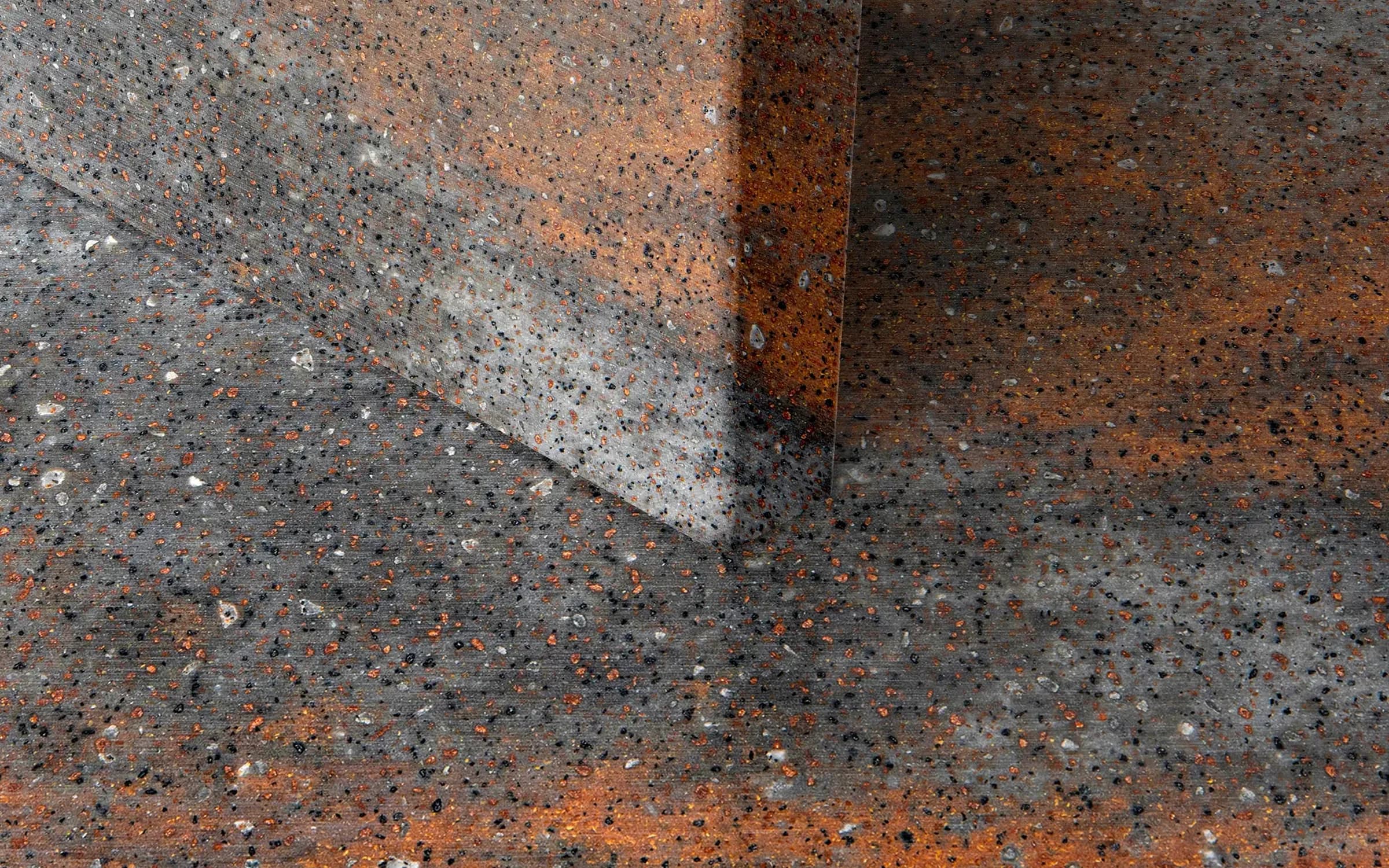 Volcano material sample