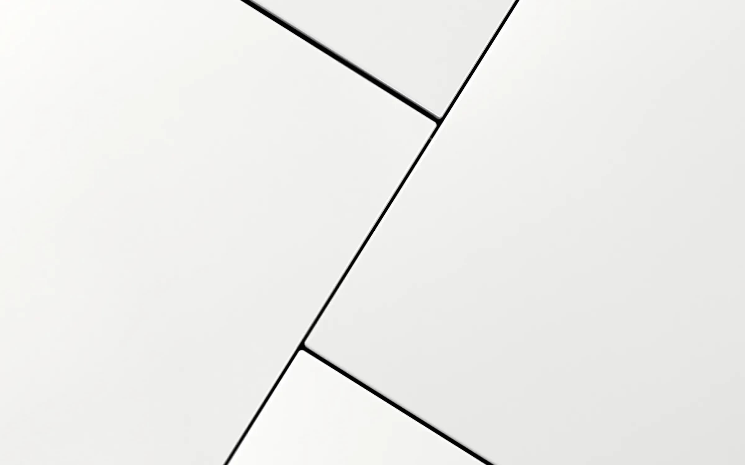 Whiteout material sample